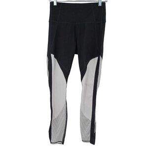 Athleta High Rise Precision 7/8 Tight Black & White Women’s S Yoga Athleisure